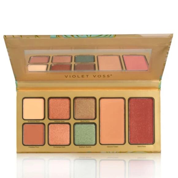 NWT violet Voss pretty in paradise eyeshadow and face palette - Picture 2 of 8